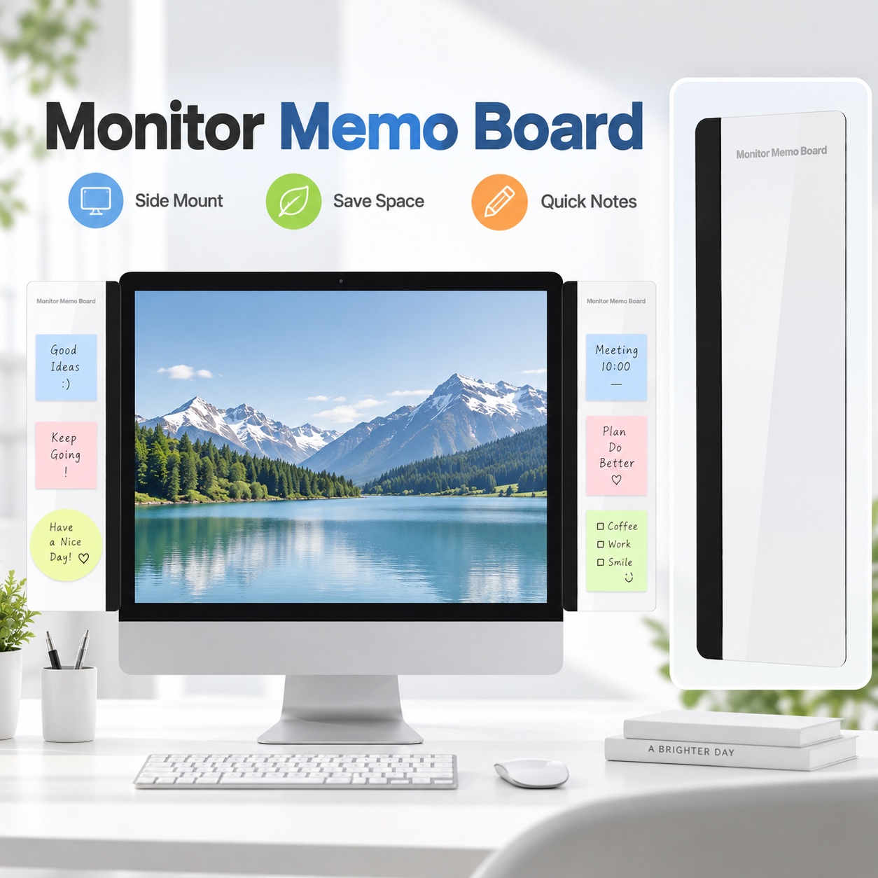 Document Holder Monitor - Supporto per note da monitor con