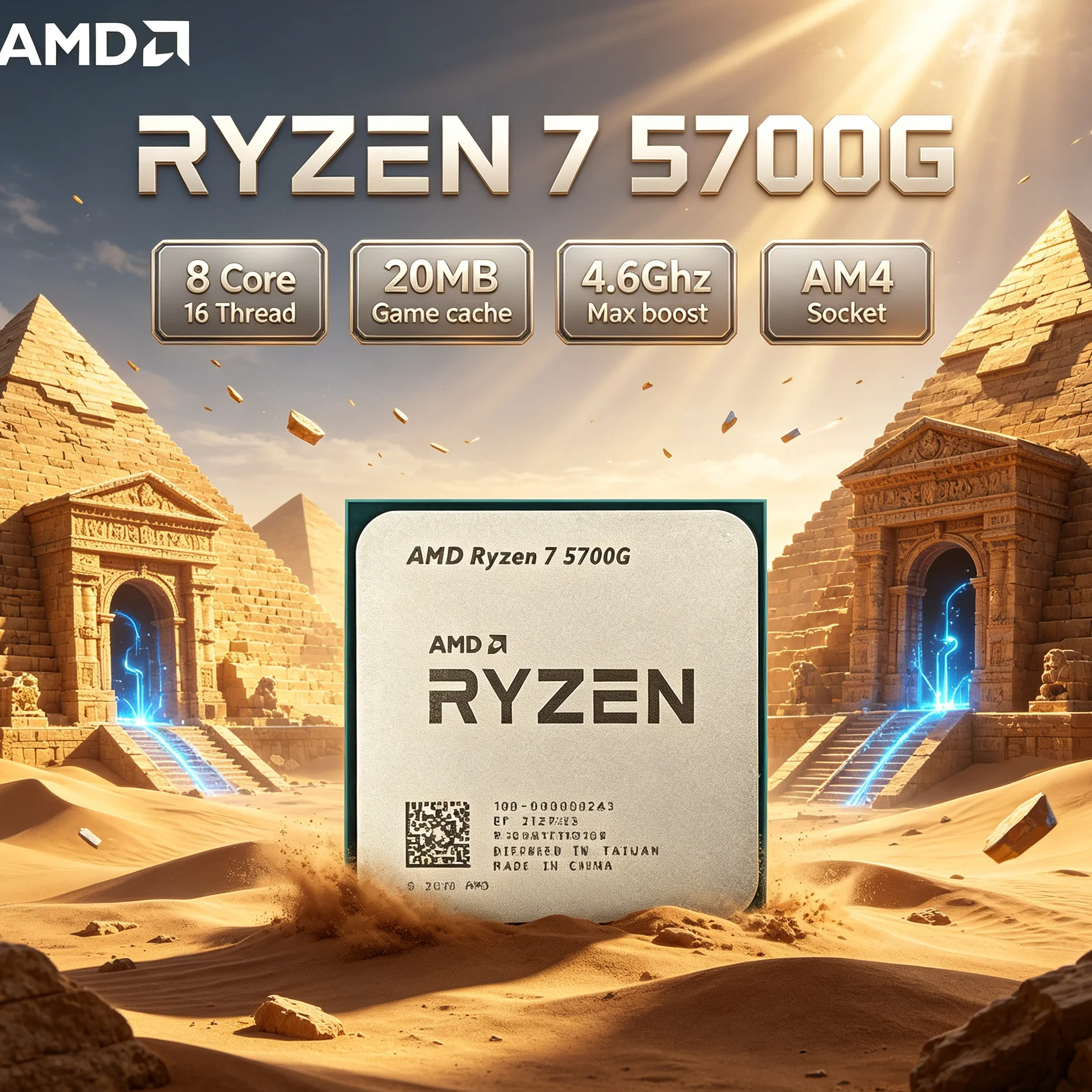 Amd Cpu Ryzen 7 - AMD Ryzen 7 5700G CPU per