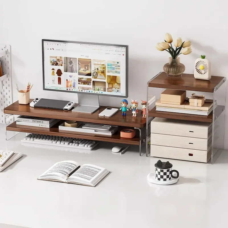 Document Holder Monitor - Staffa per altezza display in acrilico