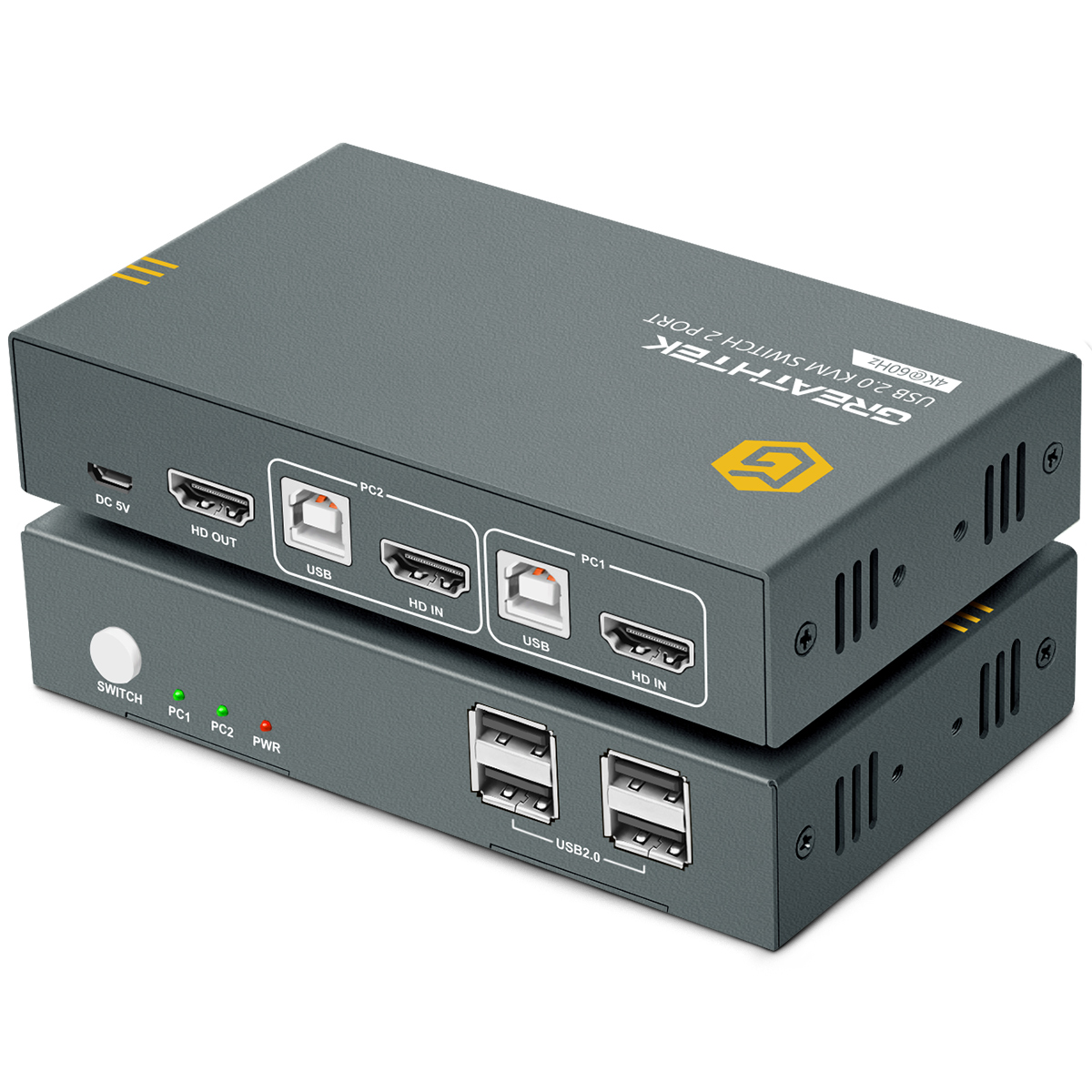 Hdmi Matrix Switch - Switch KVM 2/4/8 Porte HDMI USB