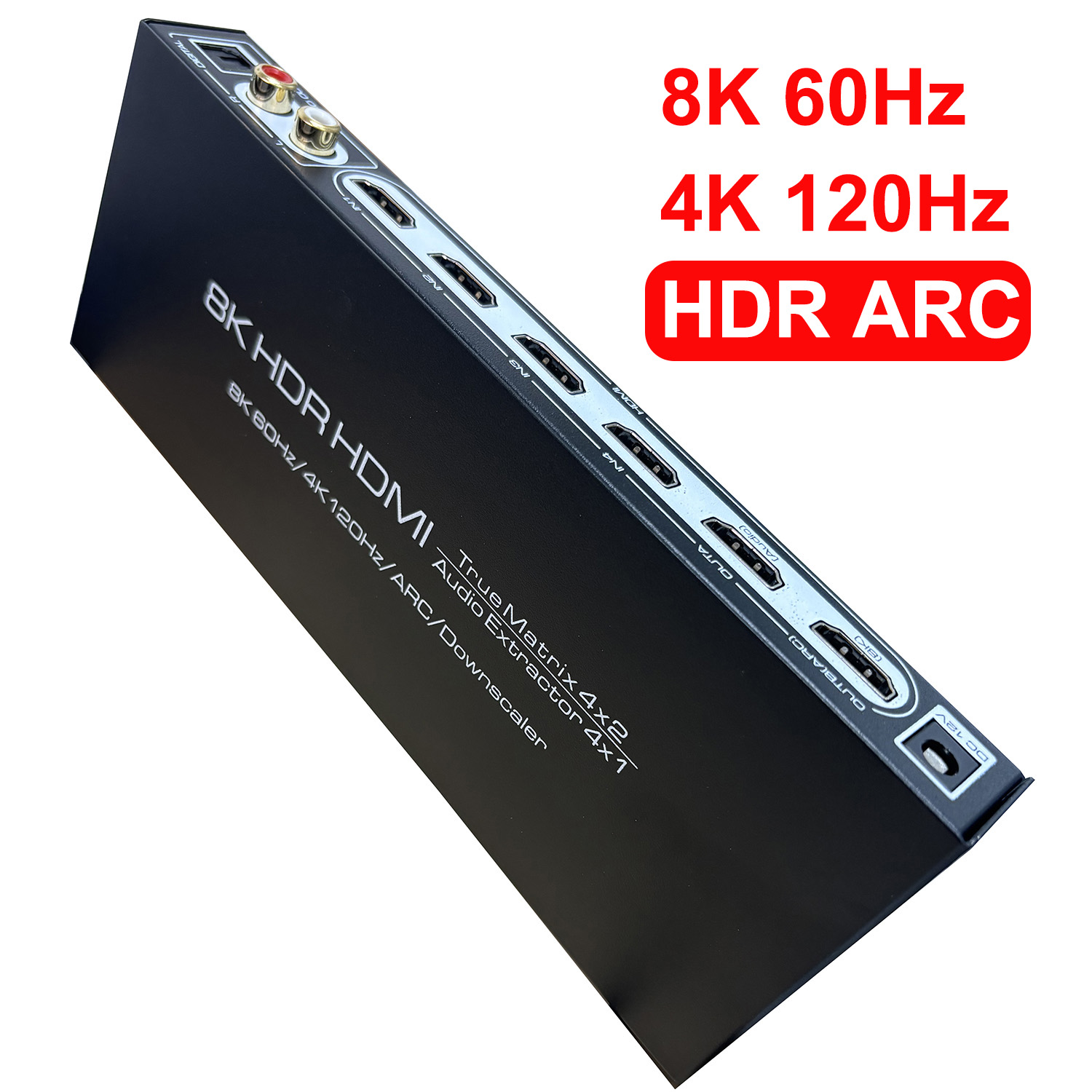 Hdmi Matrix Switch - 8K 60Hz HDMI Matrix 4x2 Supporto