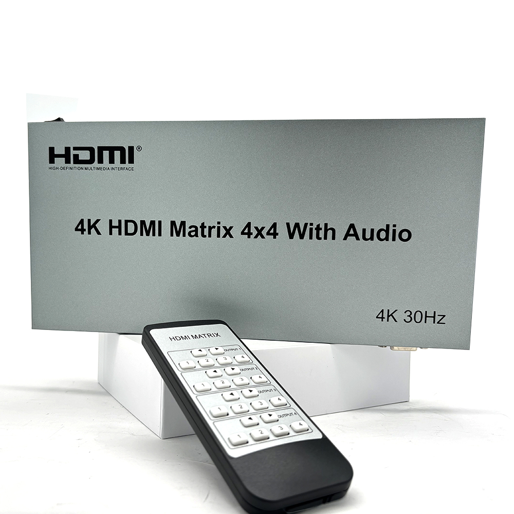 Hdmi Matrix Switch - Matrice HDMI 4x4 4K 60Hz con