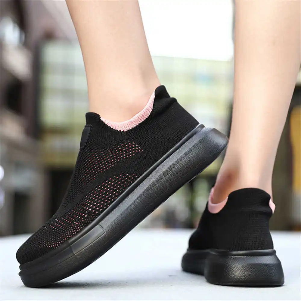 Tech Office Wear Women - Calze con plateau scarpe marroni per