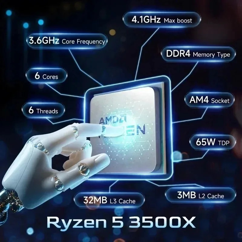 AMD R5 3500X Nuovissimo Proces - Amd Cpu Ryzen 5 recensione e prezzo