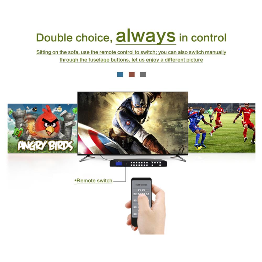 Matrice HDMI 8x8, Switcher/Spl - Hdmi Matrix Switch recensione e prezzo