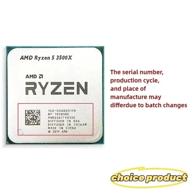 AMD R5 3500X CPU Originale Nuo - Amd Cpu Ryzen 5 recensione e prezzo