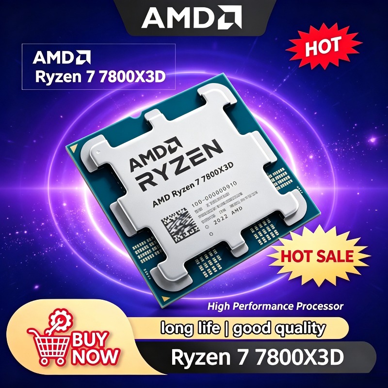 CPU AMD R7 7800X3D 8-Core 16-T - Amd Cpu Ryzen 7 recensione e prezzo