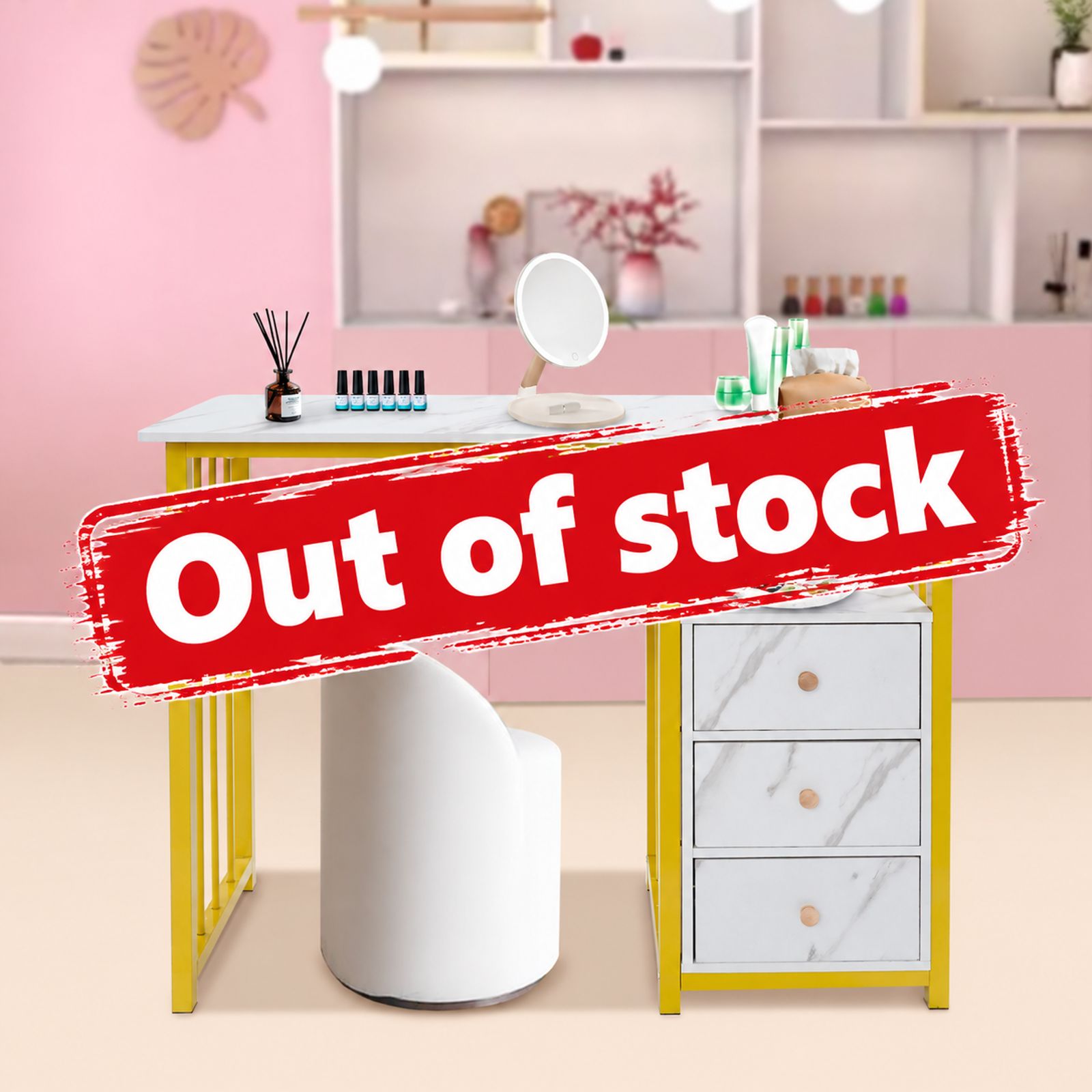 Tavolo per Manicure in Oro da  - Office Tech Furniture recensione e prezzo