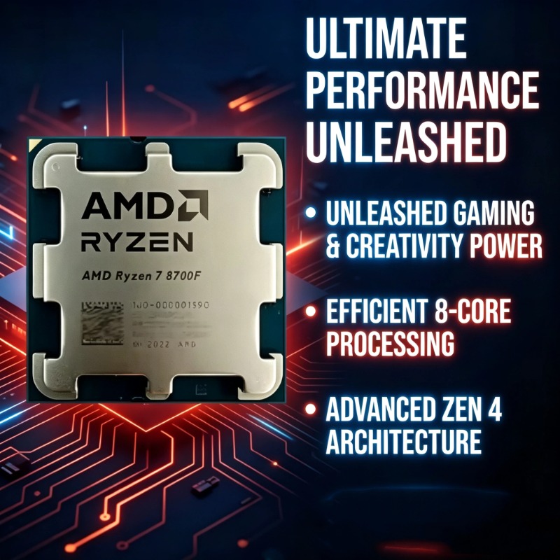 CPU AMD Ryzen 7 8700F 8 Core 1 - Amd Cpu Ryzen 7 recensione e prezzo