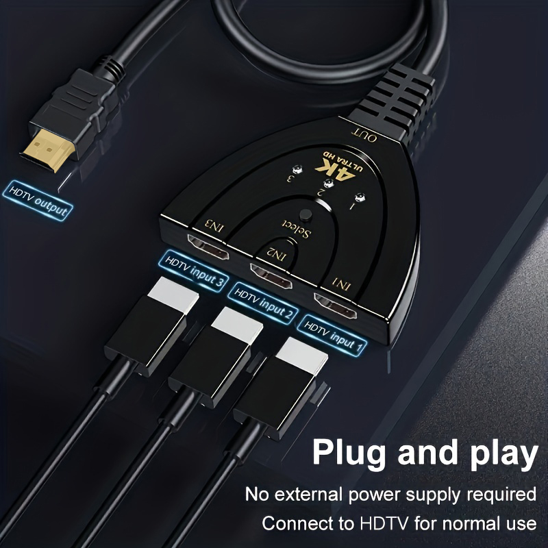 Switch compatibile HDTV a 3 po - Hdmi Matrix Switch recensione e prezzo