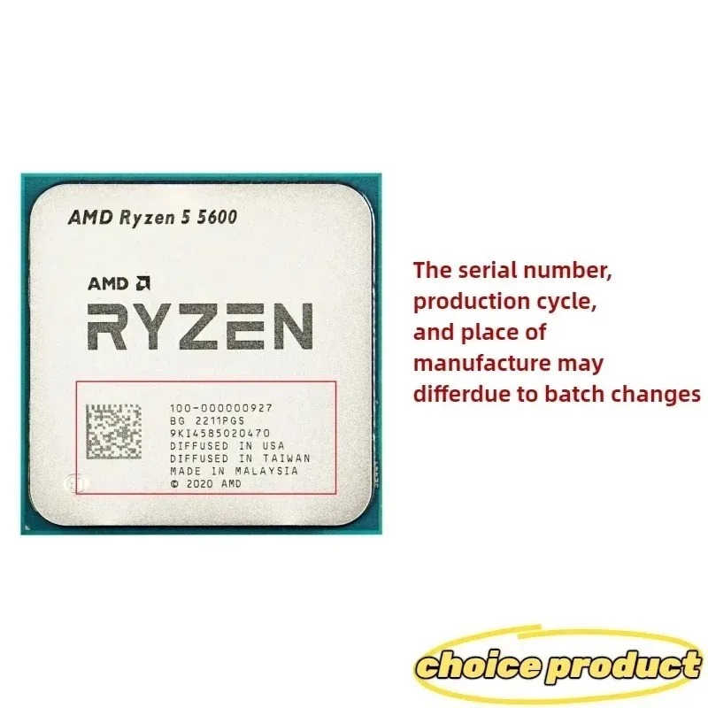 AMD Ryzen 5 5600 CPU Originale - Amd Cpu Ryzen 5 recensione e prezzo