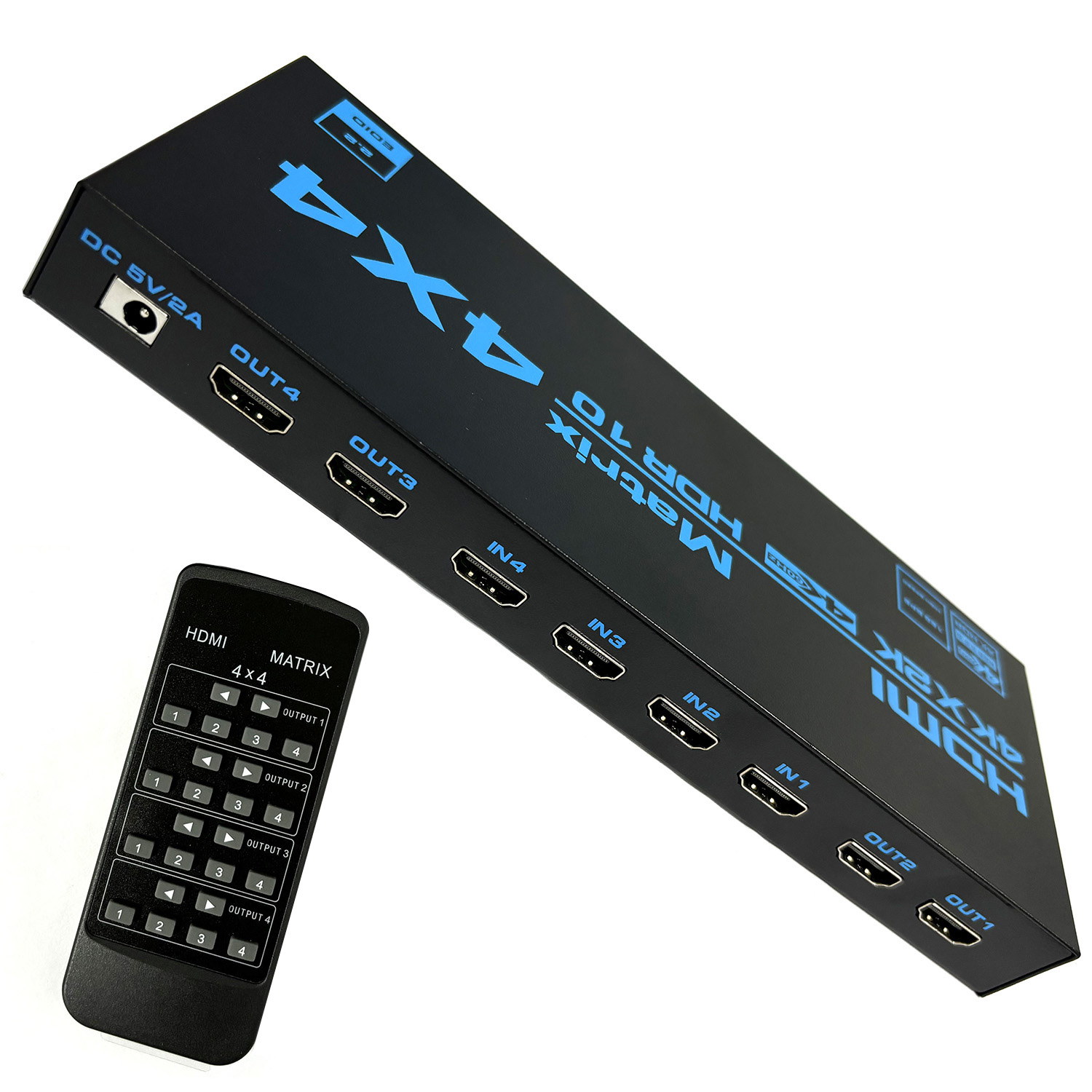 Switch a matrice HDMI 4K 4 in  - Hdmi Matrix Switch recensione e prezzo