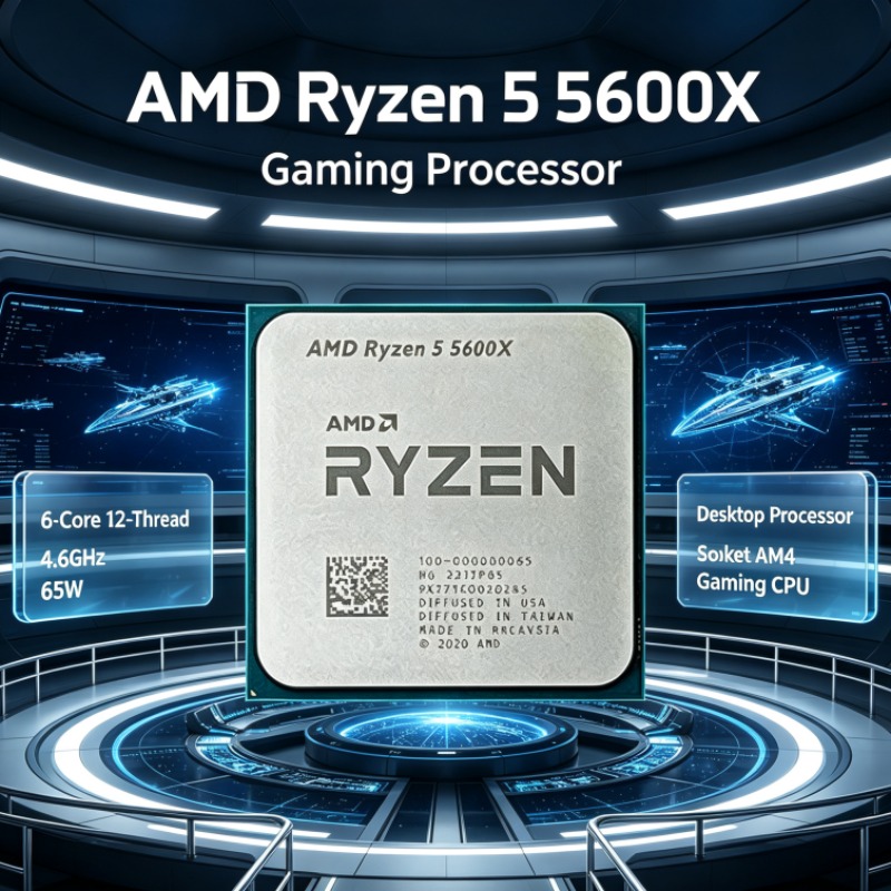 AMD R7... Ryzen 5 5600X CPU da - Amd Cpu Ryzen 5 recensione e prezzo