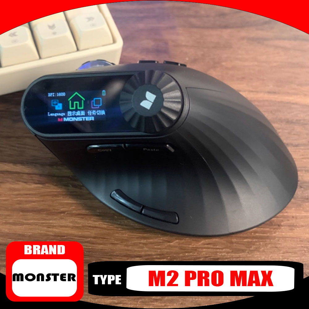 Mouse da gioco Monster M2 PRO  - Ergonomic Mouse Vertical recensione e prezzo
