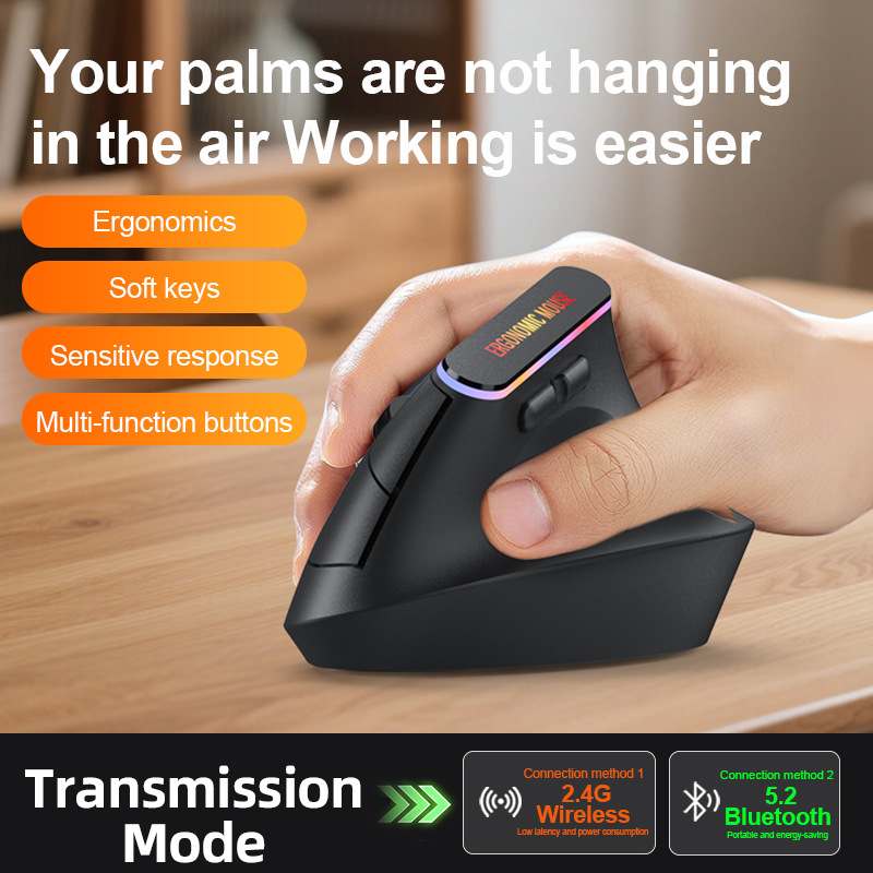 Mouse Verticale Wireless Porta - Ergonomic Mouse Vertical recensione e prezzo