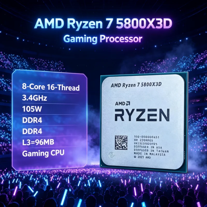 Processore Gaming AMD R7 5800X - Amd Cpu Ryzen 7 recensione e prezzo